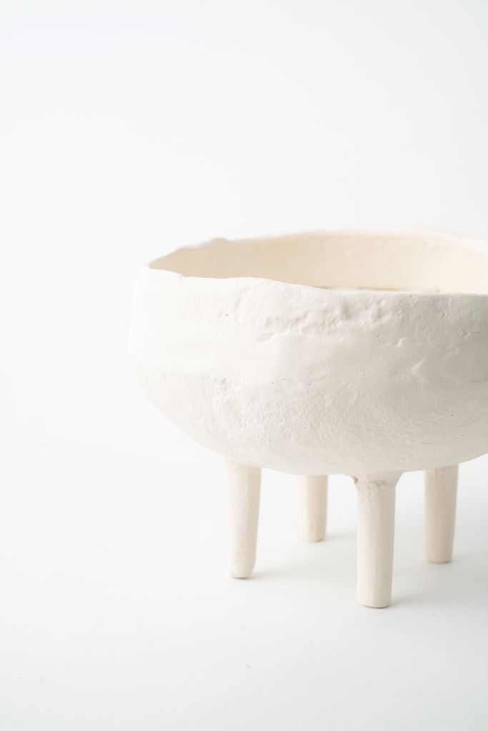 ALUMINIUM 4-LEGGED BOWL