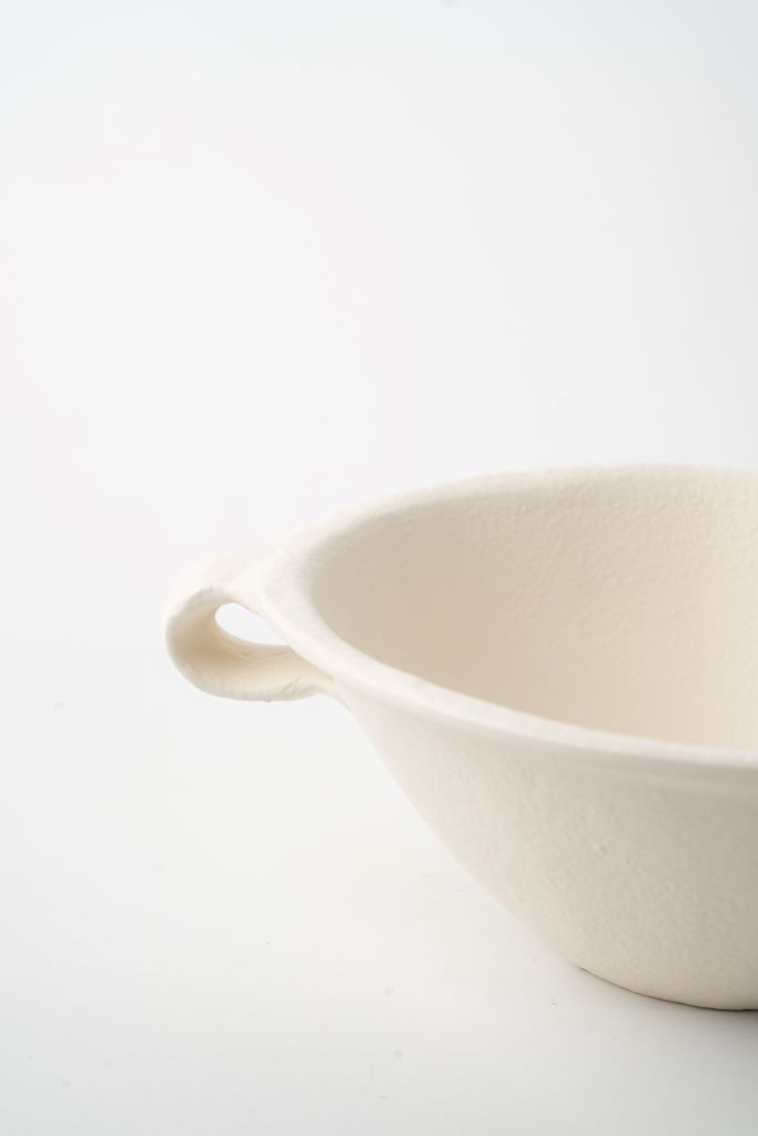 ALUMINIUM WHITE BOWL