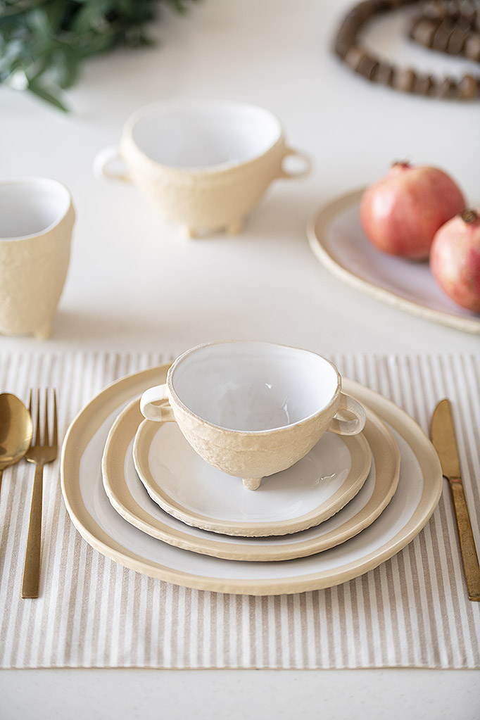 Aura Ceramic Plate 17 cm diameter