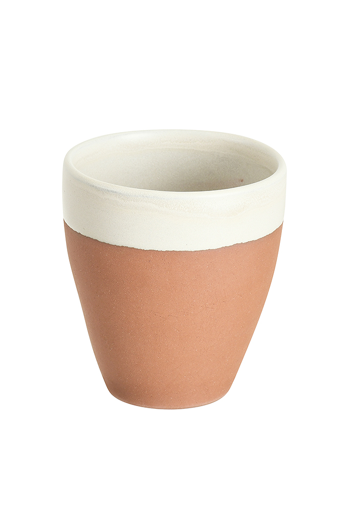 Terracotta Cream Coffee Mug