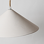 Emporia Conical Offwhite Pendant Light