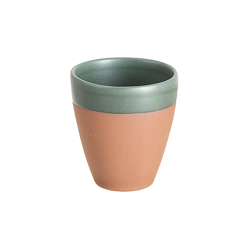 Terracotta Green Coffee Mug