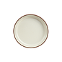 Terracotta Cream Dessert Plate