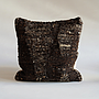 Faux Brown Vintage Cushion Cover