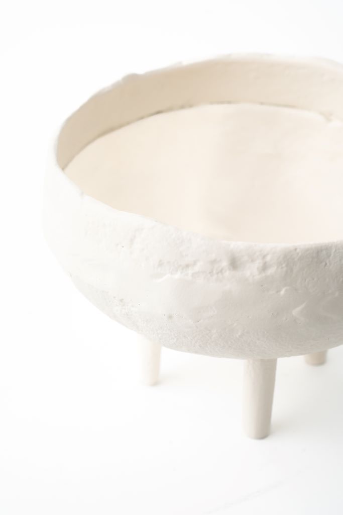 ALUMINIUM 4-LEGGED BOWL