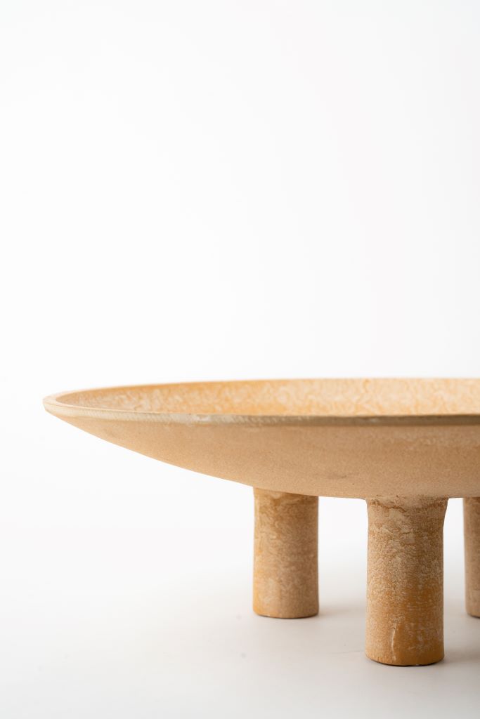 ALUMINIUM ANTIQUE RECEPTION TRAY