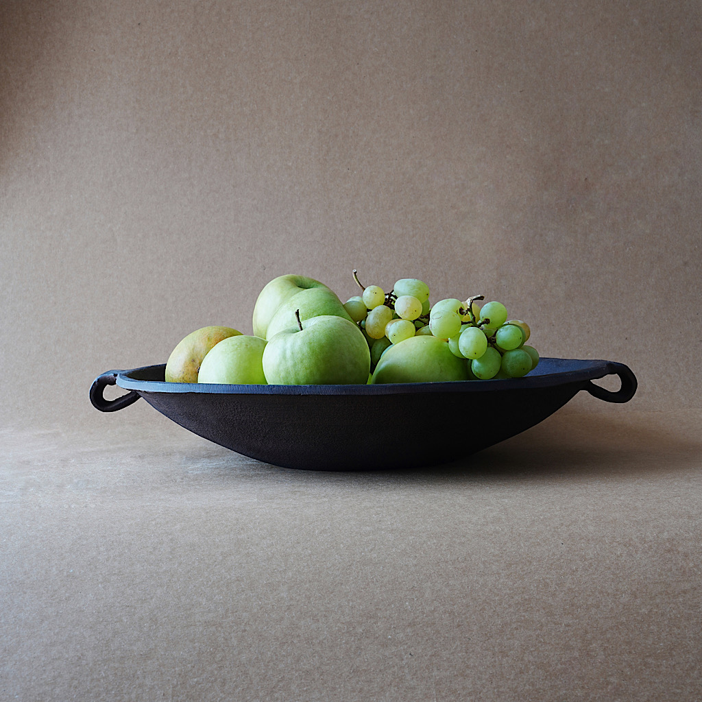 ALUMINIUM BIG BROWN BOWL