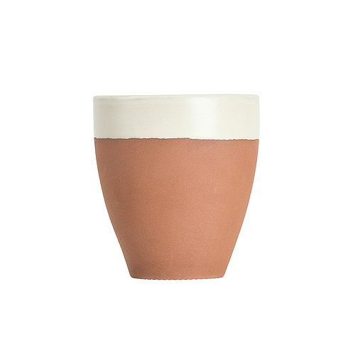 Terracotta Cream Coffee Mug