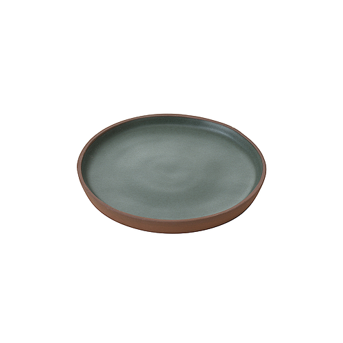 Terracotta Green Dinner Plate