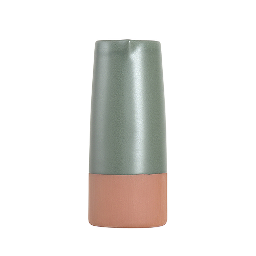 Terracotta Green Jug