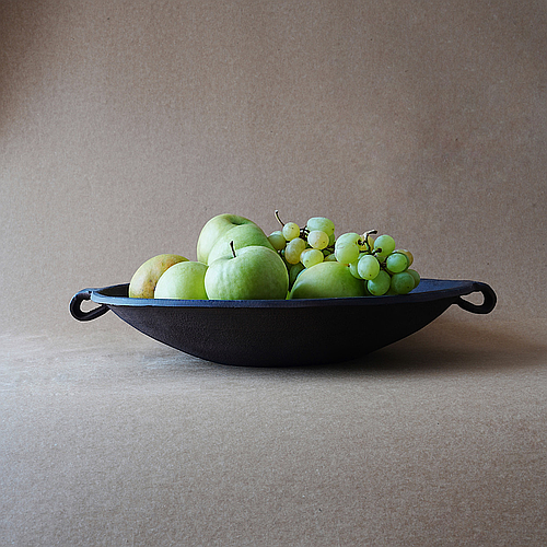 ALUMINIUM BIG BROWN BOWL