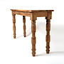 VINTAGE MANGO WOOD CONSOLE TABLE (130X40X77)