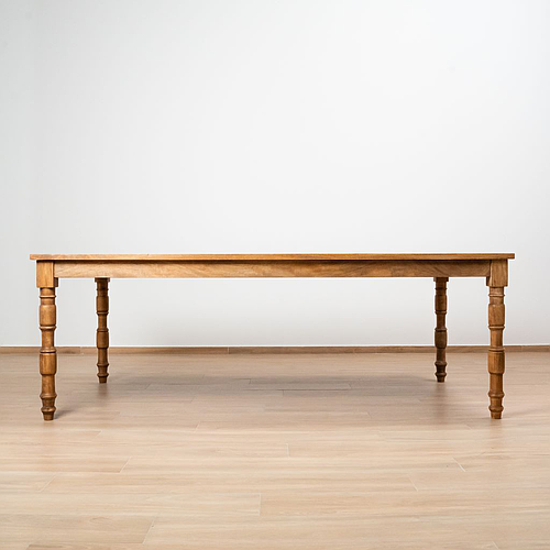 VINTAGE MANGO WOOD DINING TABLE 220X116X77
