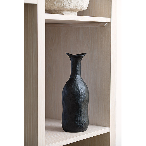 Aluminium Flower Vase - Black