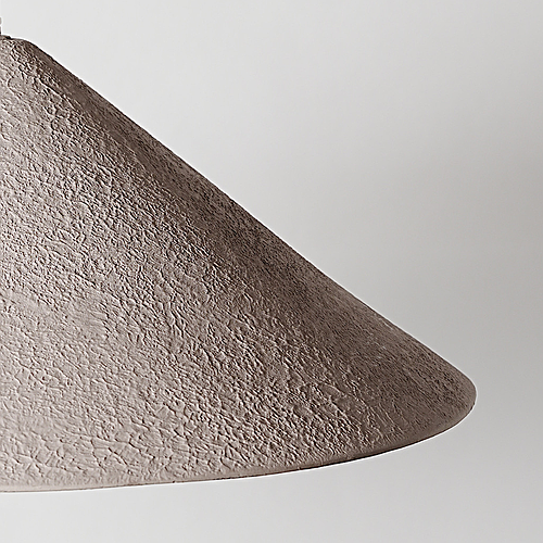Emporia Conical Greige Pendant Light