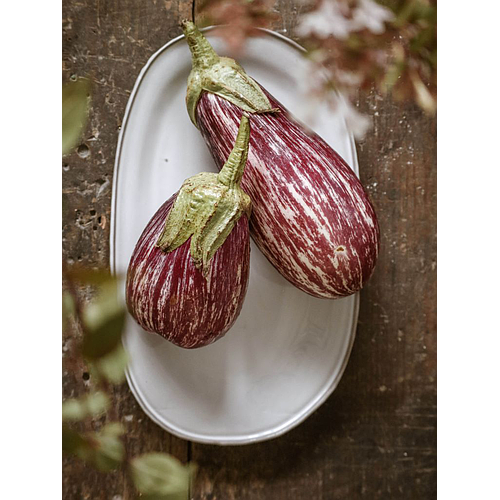 UBUNTU Oval Platter 30 cm diameter, Stone