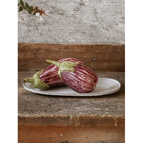 UBUNTU Oval Platter 30 cm diameter, Stone