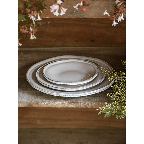 UBUNTU Plate 17 cm diameter, Stone