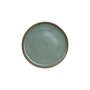 Terracotta Green Dessert Plate
