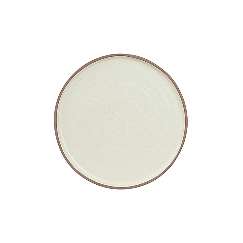 Terracotta Cream Dinner Plate