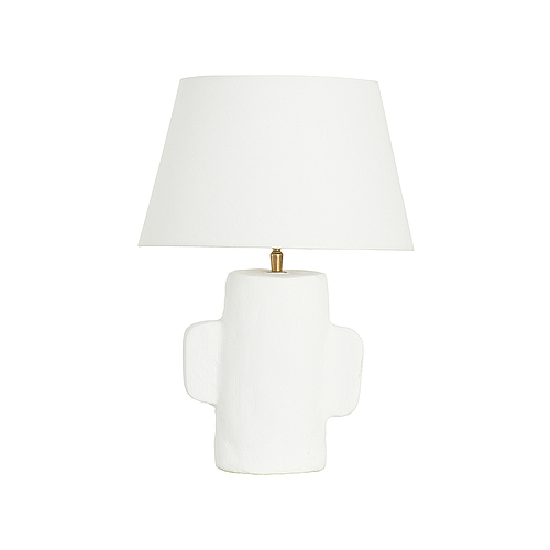 Paper Mache Lamp Base Size (Cm.):- 22x22x30 Shade Size:- 40x40x28